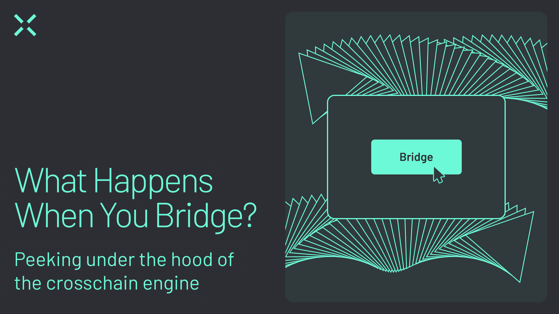 Click Bridge (hero) Bridge assets in seconds with Across Protocol. Learn how intents, relayers, and optimistic security power fast, trustless crosschain transfers.